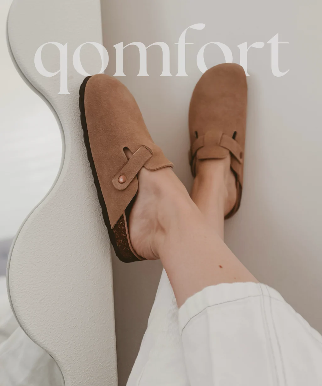 Genuine Suede Clogs by Qomfort - Image 7